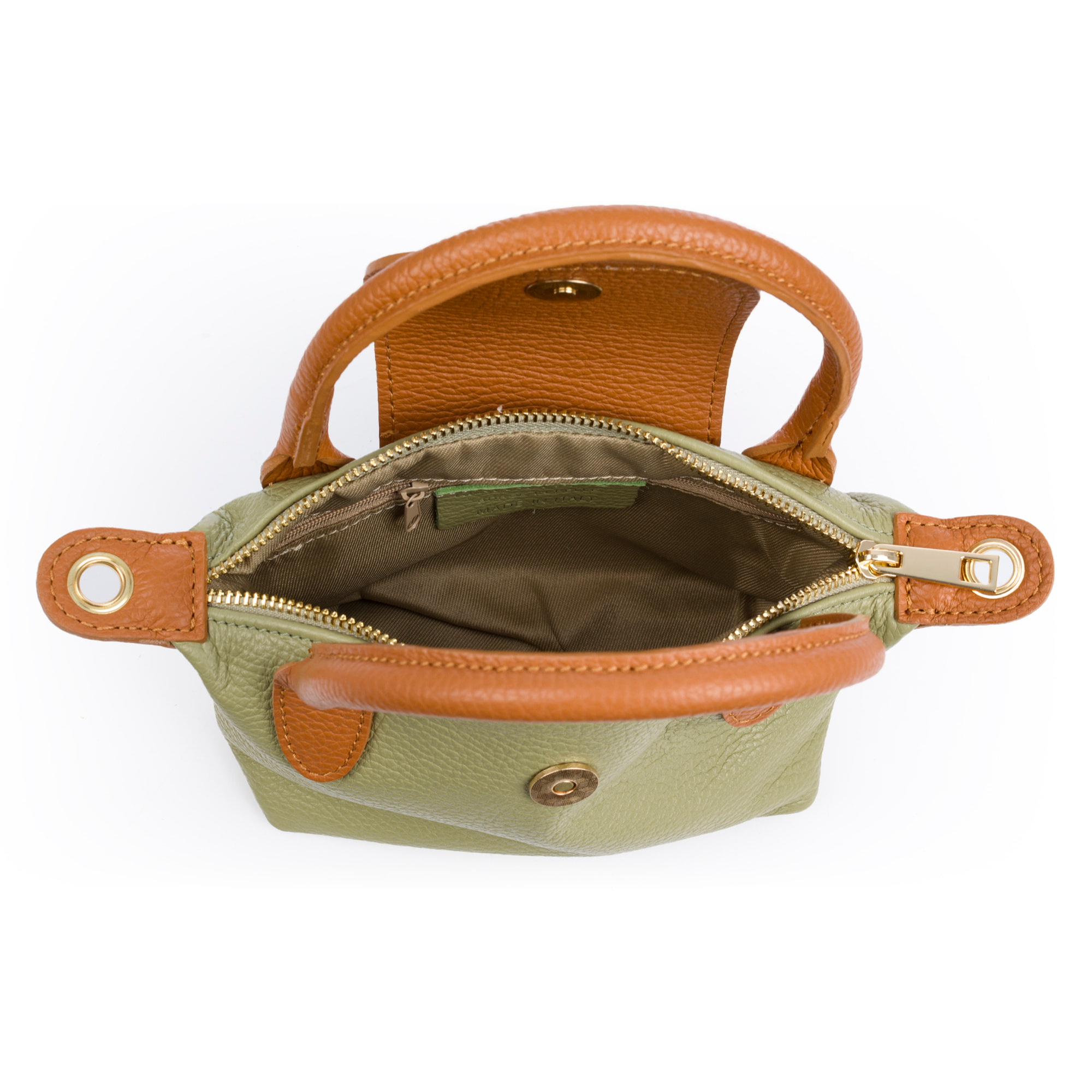 Baucina Borsa a mano Donna. Pelle autentica Dollaro.