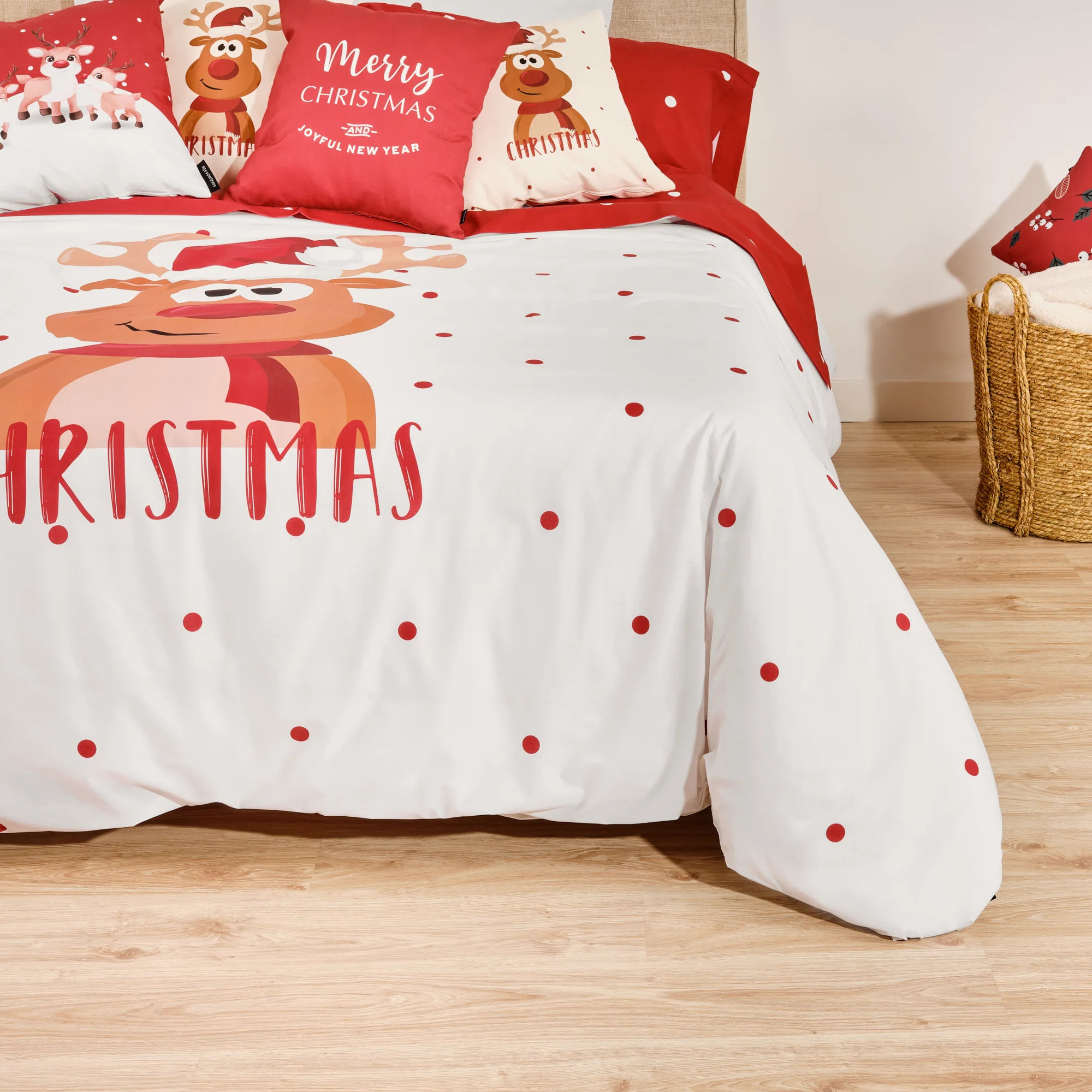 Housse de couette avec clics 100% coton Laponia 21