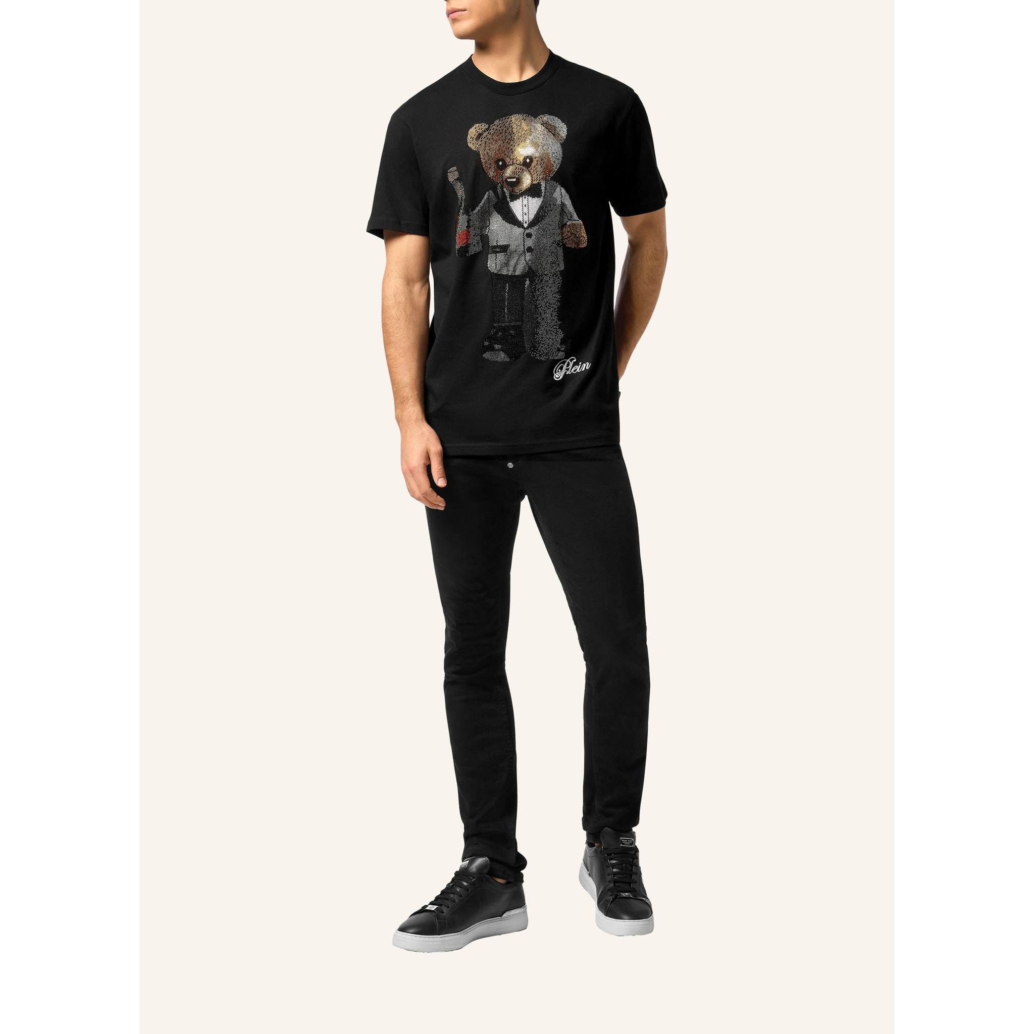 PHILIPP PLEIN T-Shirt Round Neck Ss TEDDY