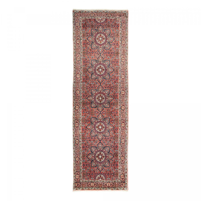 Tapis d'orient à motif traditionnel, noué main avec soin, ALAZEM