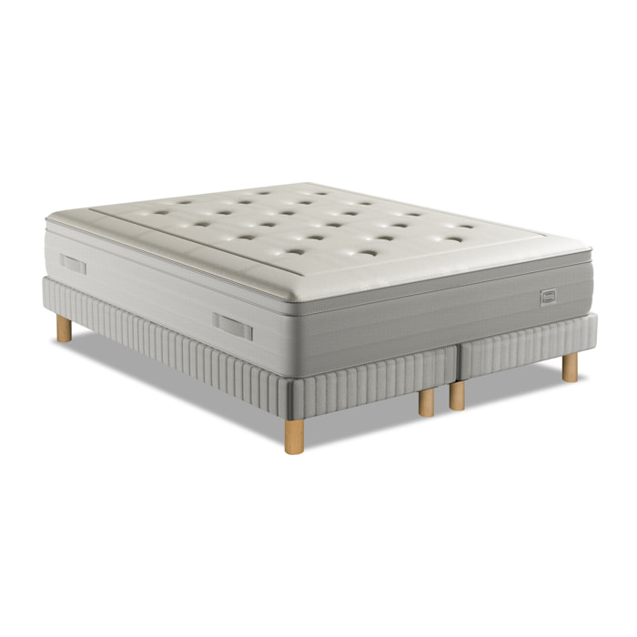 Ensemble REFLEXION matelas H33 Hybride, ferme, 2 sommiers