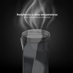 Batidora portátil HD-10 de 650 ml con potente motor de 360W, con batería recargable de 6000mAh.