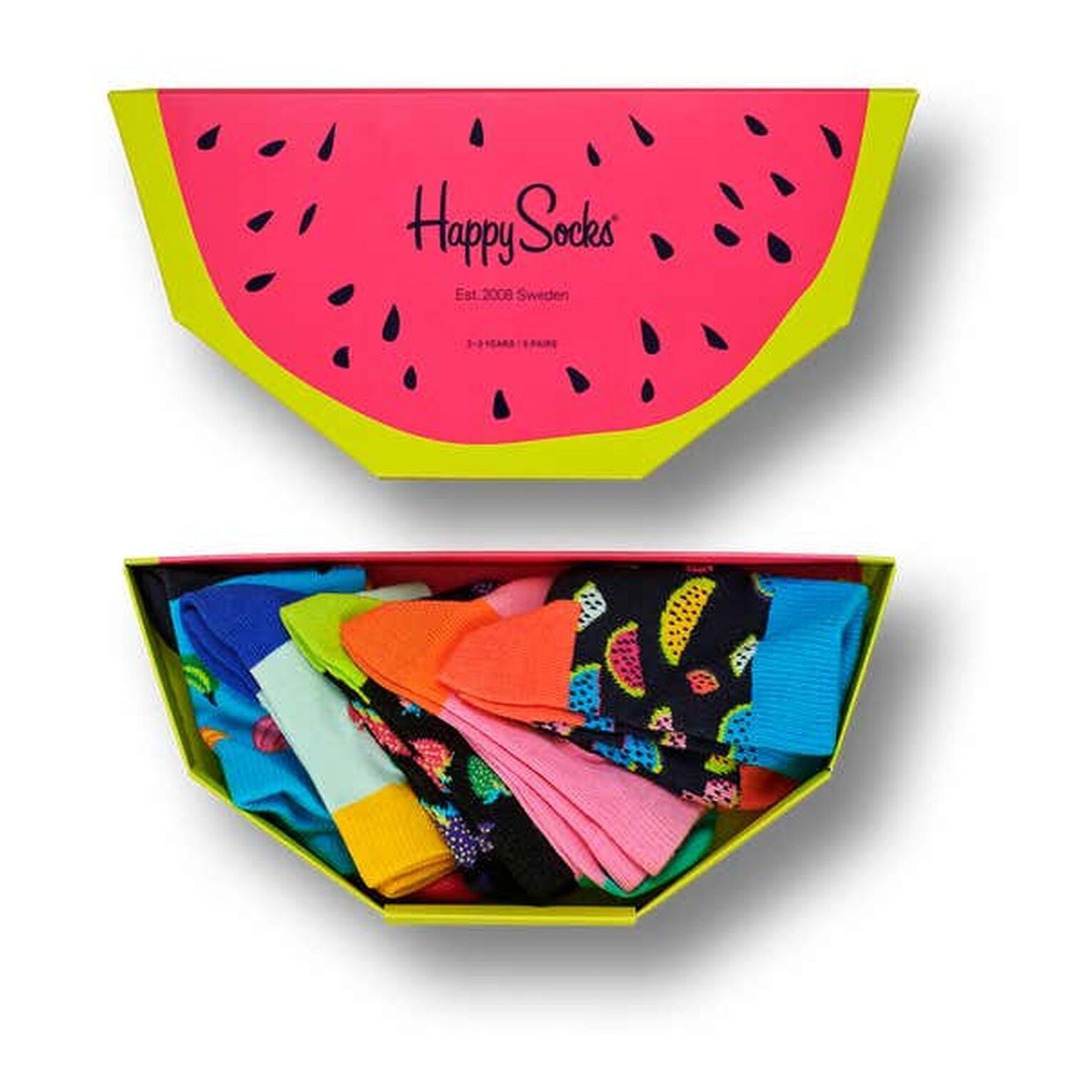 Calcetines 5-pack kids fruits gift