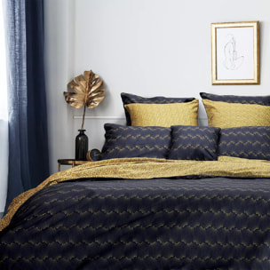 Housse de couette Manhattan gold blue
