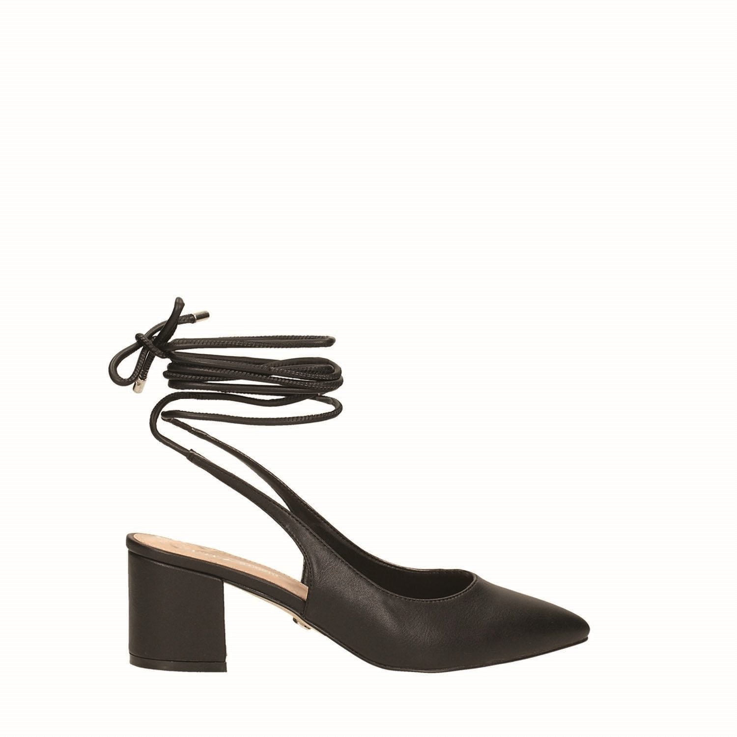Décolleté sling back Donna Tata Italia Nero