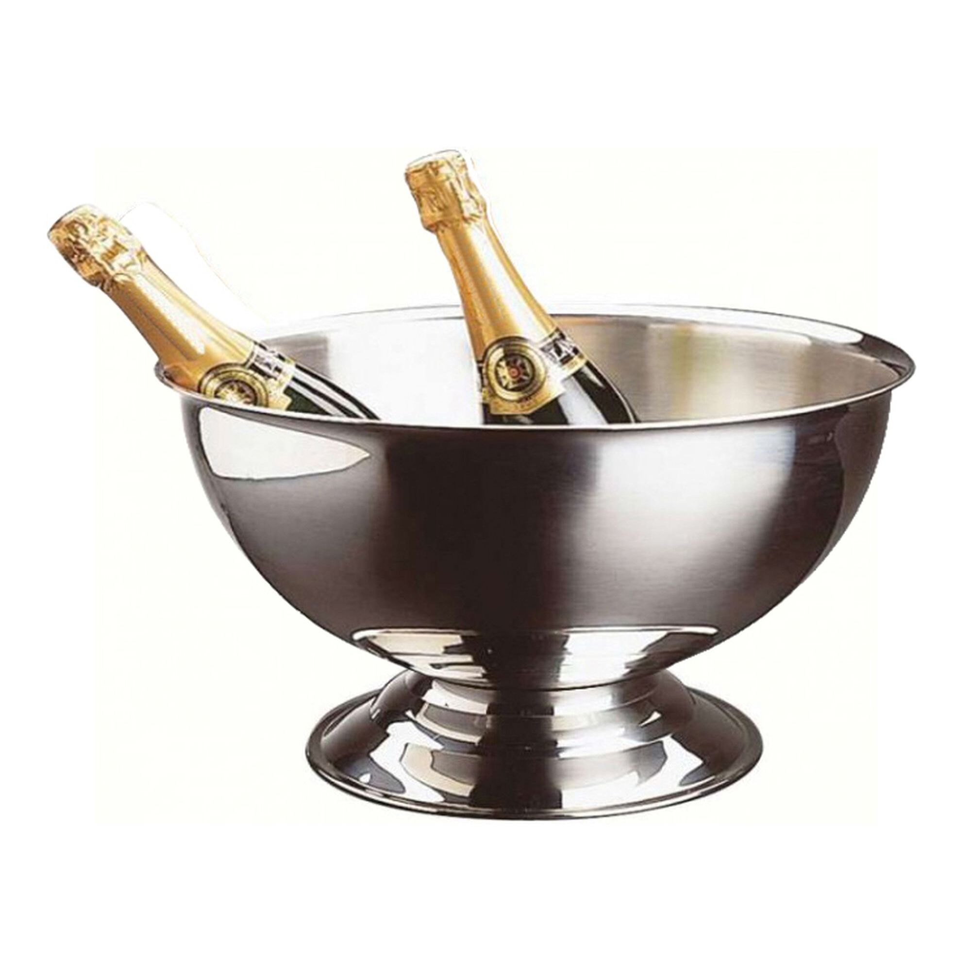 Grand seau à champagne en inox 40cm