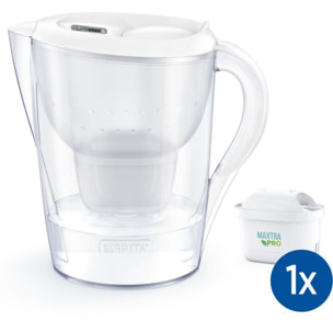 Carafe filtrante BRITA marella XL blanc