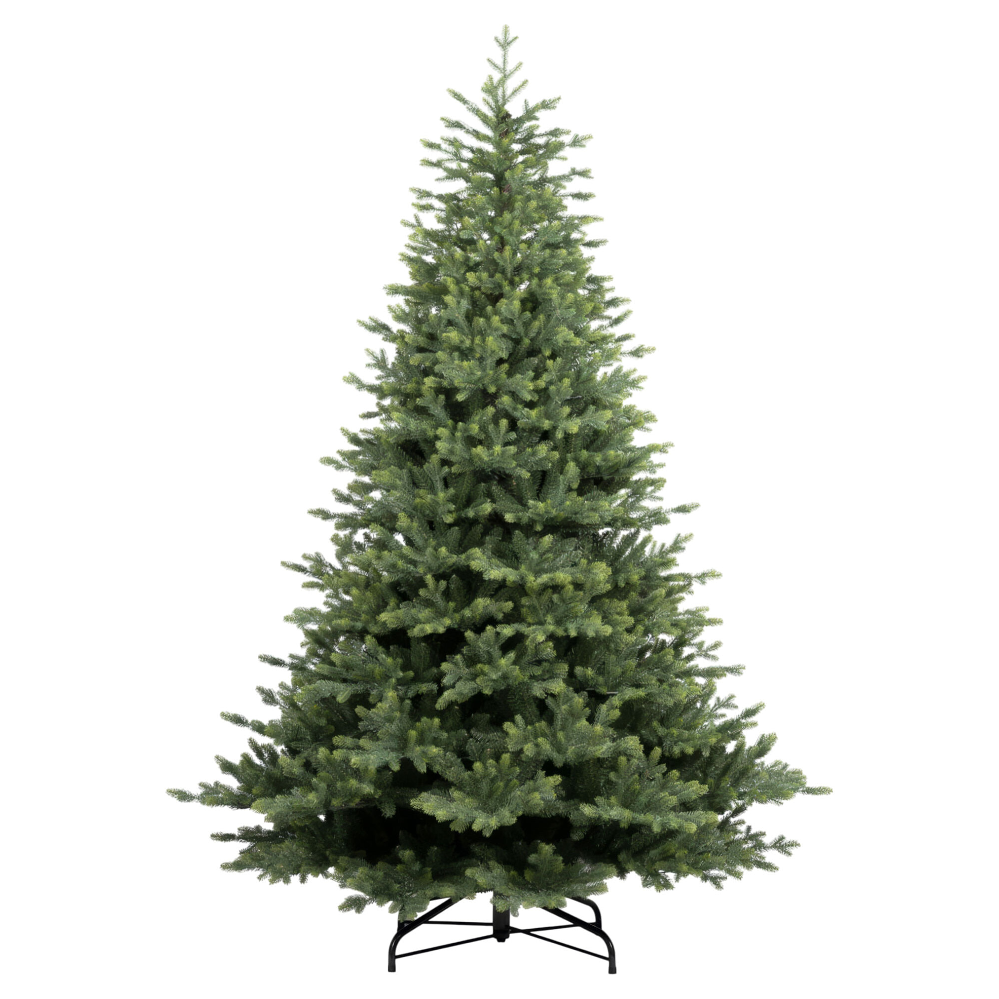 Amstel - Albero di Natale Tradizionale in PE e PVC Ø121x180H, 1070 Punte