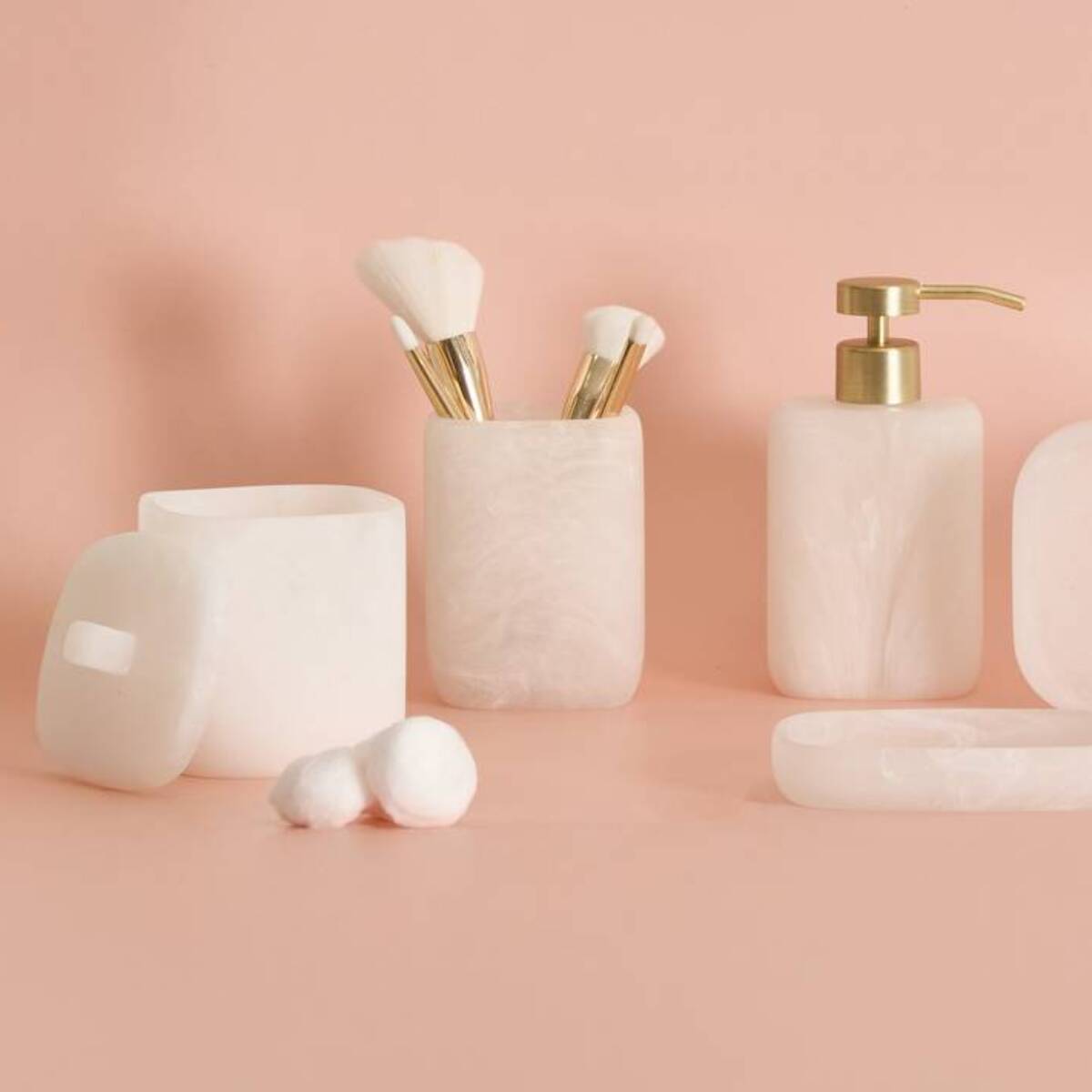 Porte-savon Cloudy blanc H,2,5 cm