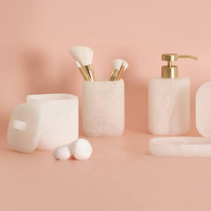 Porte-savon Cloudy blanc H,2,5 cm