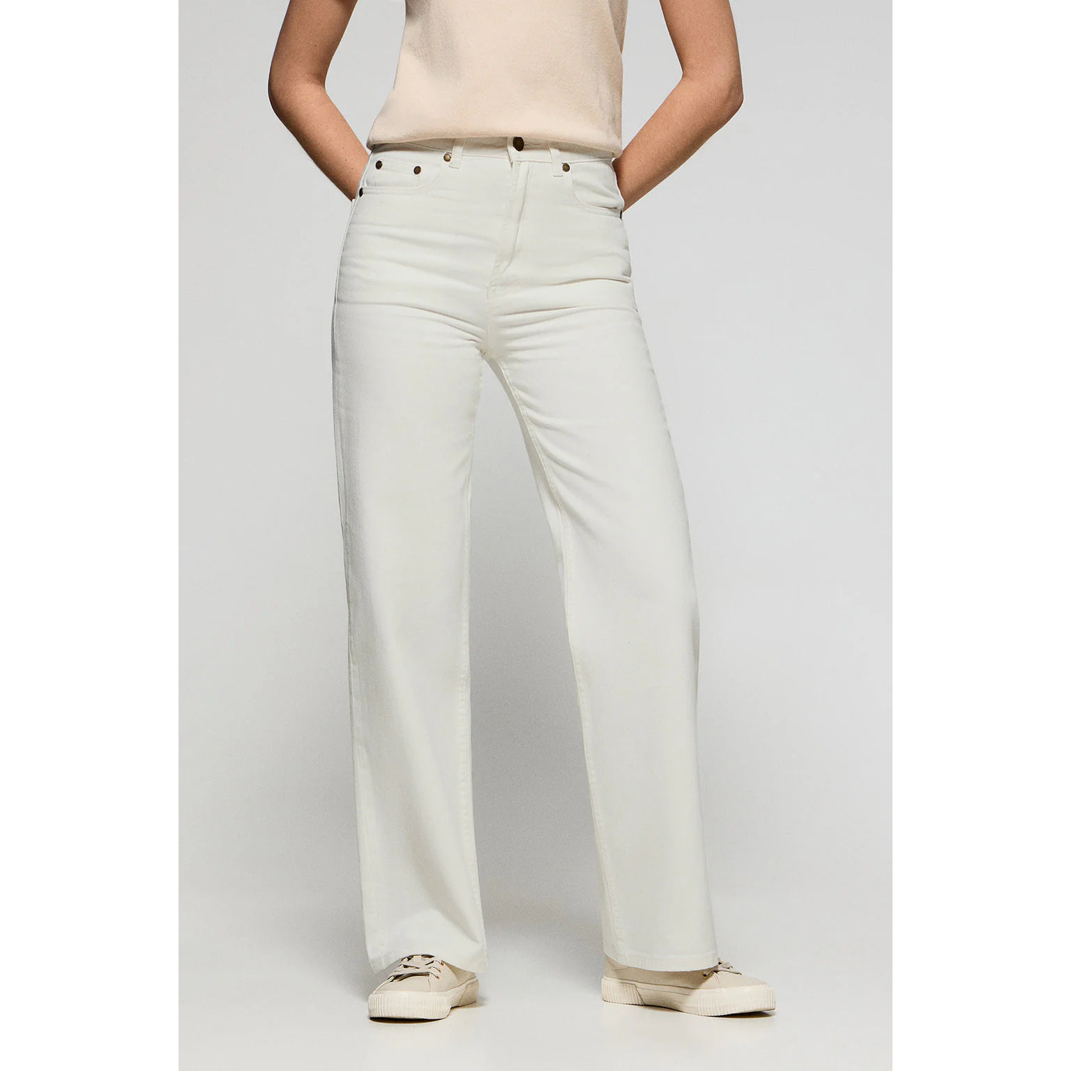 Jeans Jana bianchi wide leg