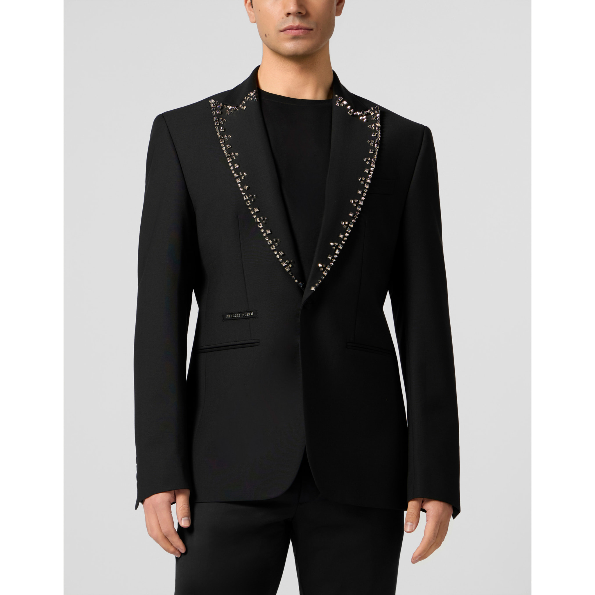 PHILIPP PLEIN Blazer Lord Fit Lapel Studs