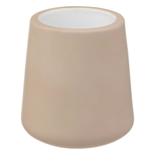 Brosse WC céramique "Colorama" beige naturel