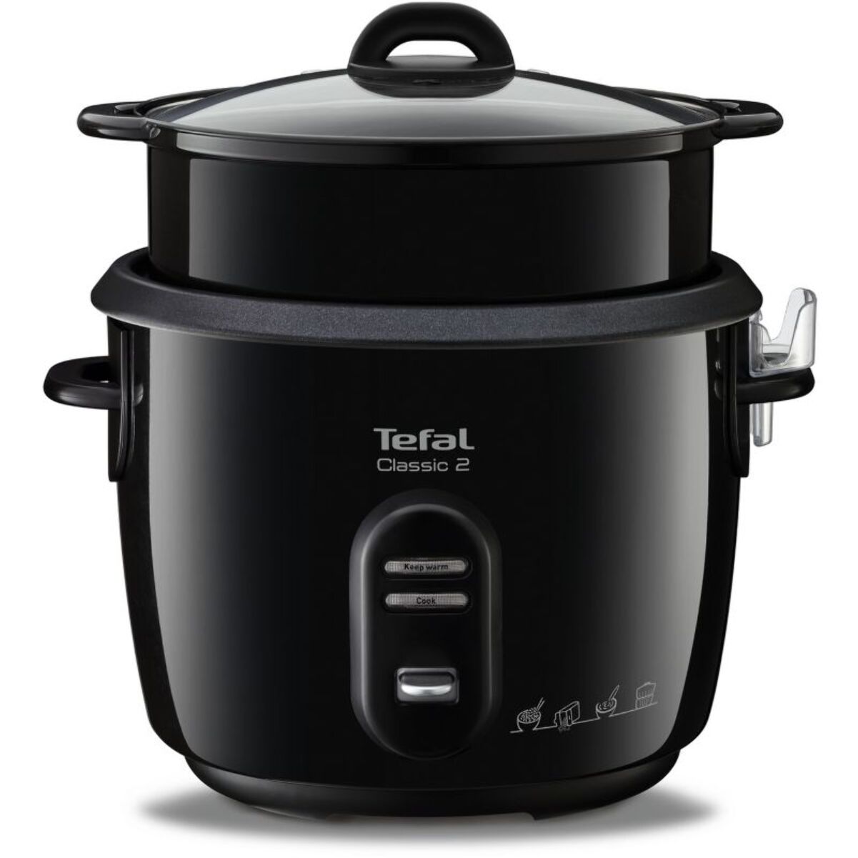 Cuiseur riz TEFAL YY4351FB Classic 5L+ panier vapeur