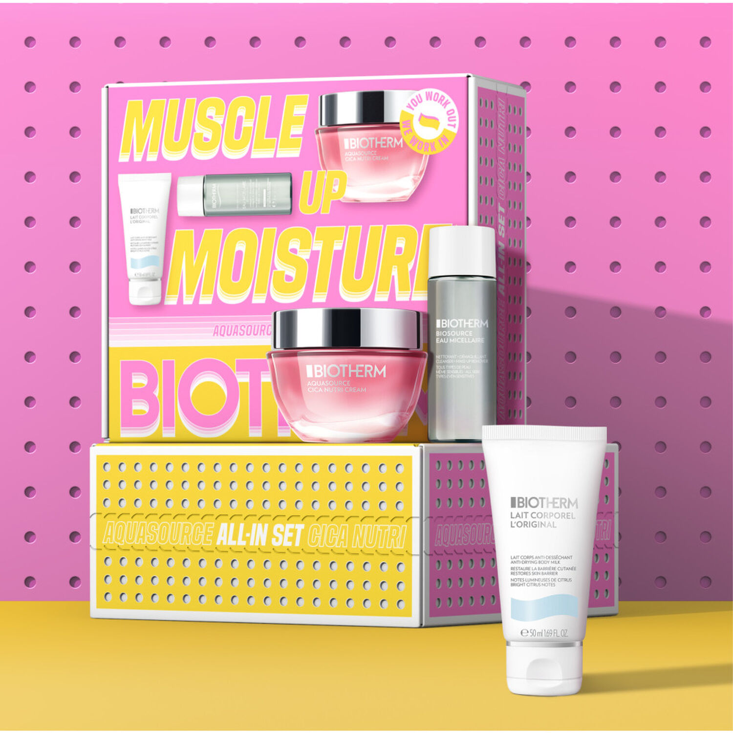 Aquasource Cica Nutri - Coffret Cica Nutri Crème 50 ml + 2 Produits