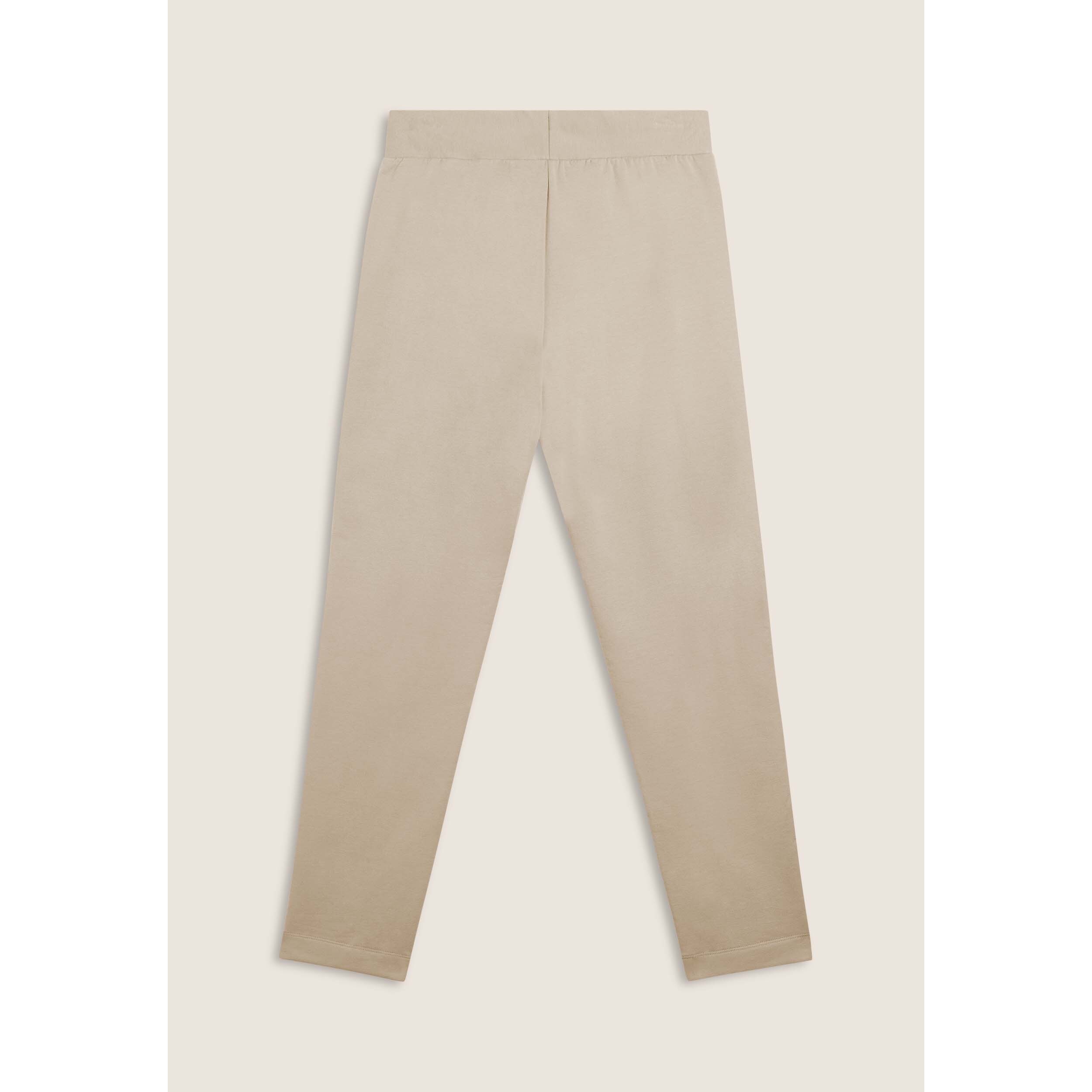 Pantaloni con spacchi laterali sul fondo