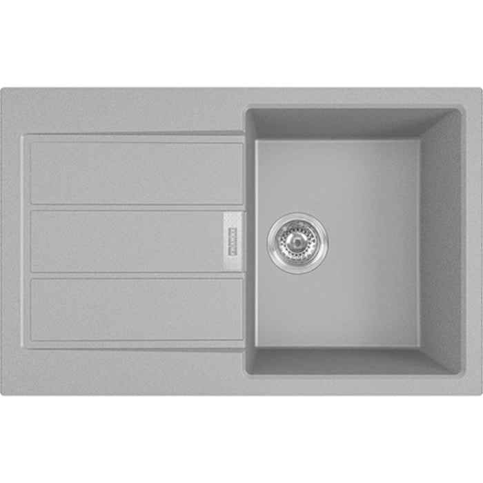 SIRIUS - 2.0 S2D 611-78 Tectonite® Evier à encastrer Gris