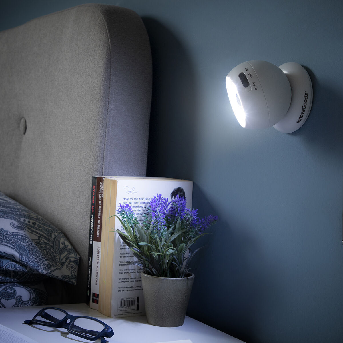 Lampe LED avec Capteur de Mouvement Maglum InnovaGoods