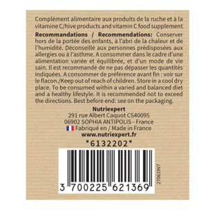 NUTRI EXPERT - Gelée Royale Pollen - Complément alimentaire - Soutien des défenses naturelles - Tonus & Vitalité - Aide à réduire la Fatigue - Lot de 2 produits