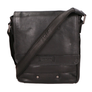 Borsa a tracolla unisex In Vera pelle Made in India 21x25x5 cm