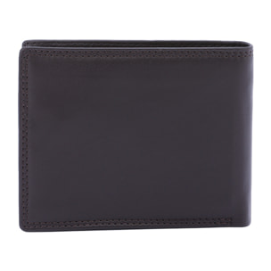 Portafoglio  da uomo In Vera pelle Made in Italy 12x9,5x3 cm