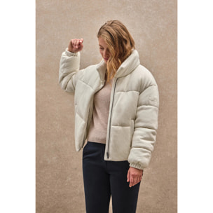 Chaqueta Lizzie color crudo con logo Polo Club