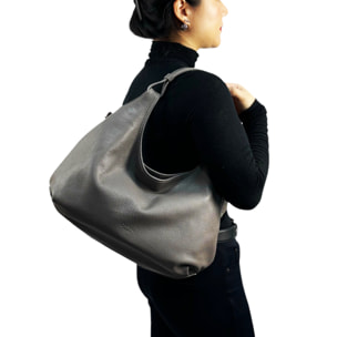 Bolso de hombro Cheval Firenze Malaga A/S Gris