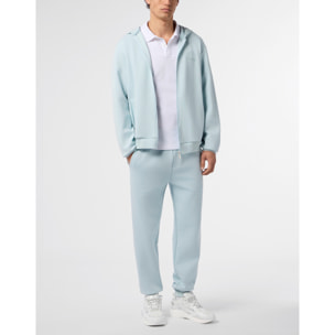 PLEIN SPORT Pique Zip Hoodie Icon