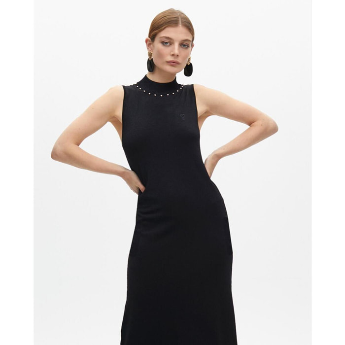 Vestito Lurex Collo Halter