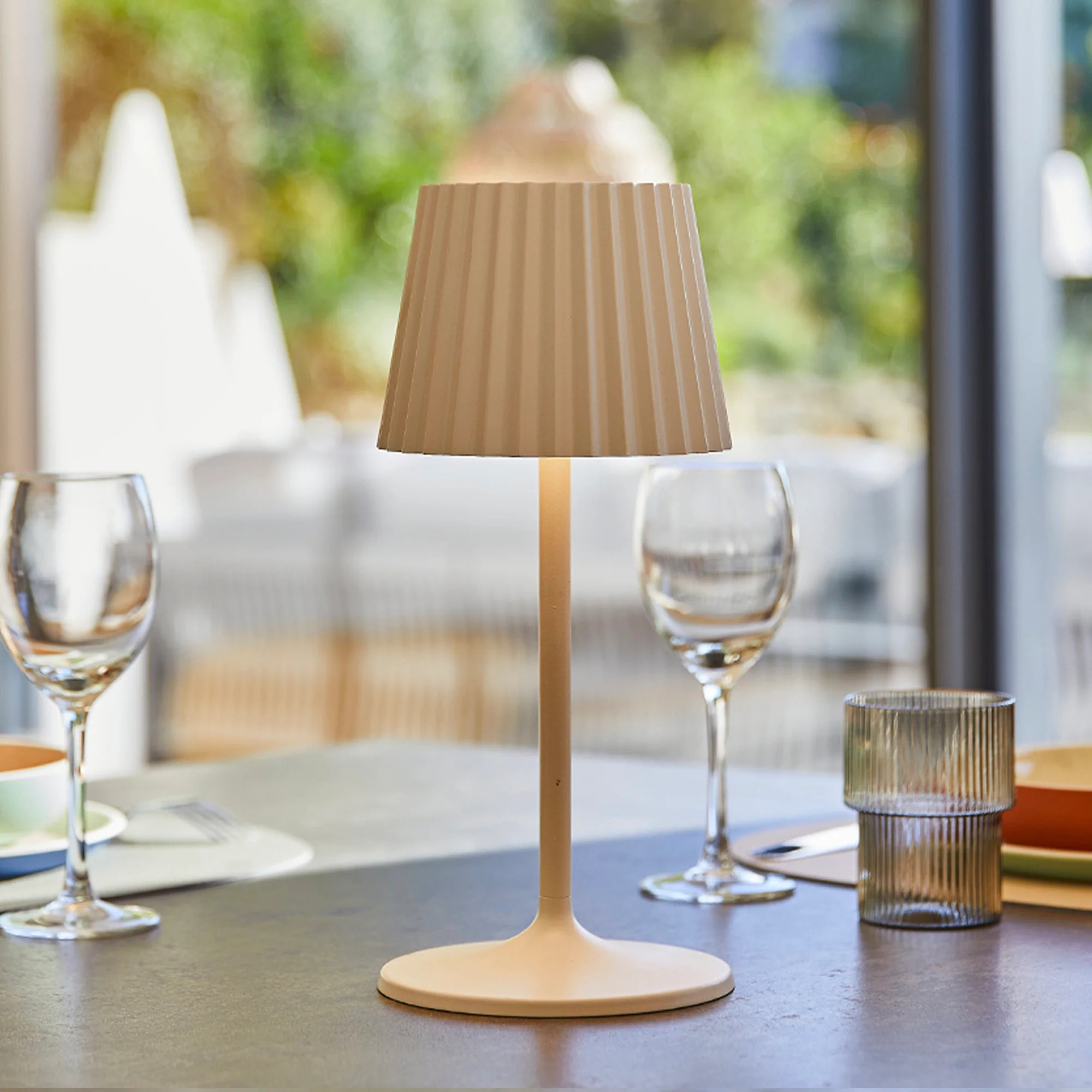 Lampe de table sans fil ABBY H29CM