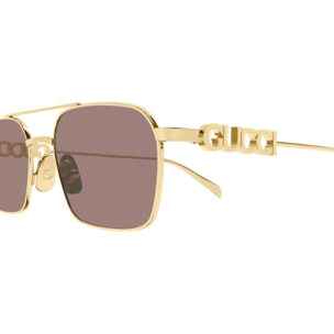 Gafas de Sol Gucci GG1804S-003 de Metal Mujer 54 mm