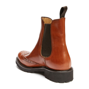 Chelsea boot British Passport marrone tan