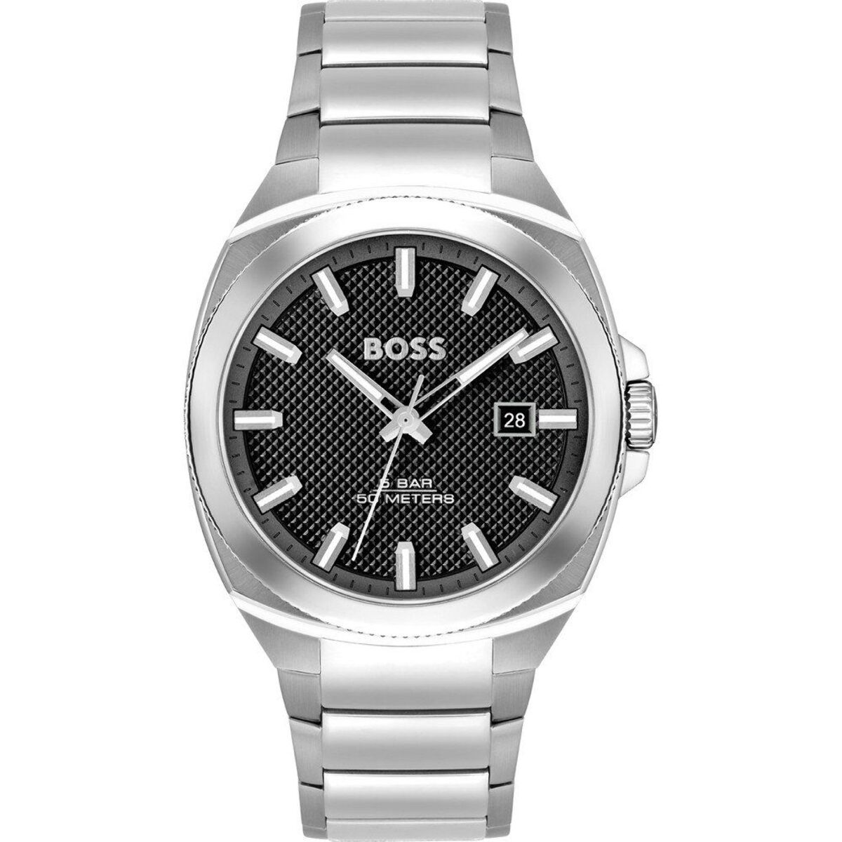 Reloj Boss 1514136 Hombre Analogico Cuarzo con Correa de Acero inoxidable