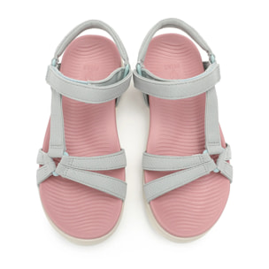 Sandalia Claire Azul Claro