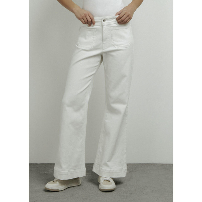 JEANS BIANCO CONBIPEL