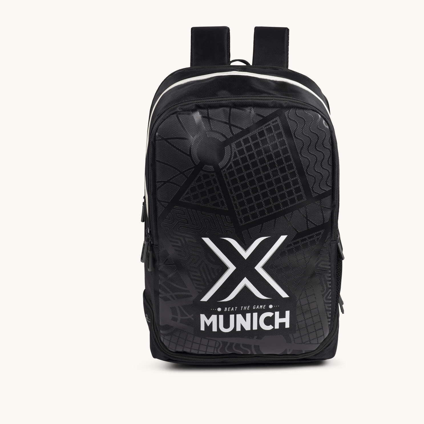 Mochila Deportiva de Pádel Negra con Compartimento Térmico y Zapatillero BACKPACK BLACK