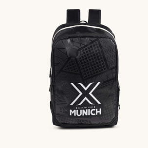 Mochila Deportiva de Pádel Negra con Compartimento Térmico y Zapatillero BACKPACK BLACK