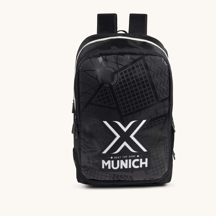 Mochila Deportiva de Pádel Negra con Compartimento Térmico y Zapatillero BACKPACK BLACK
