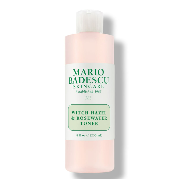 Witch Hazel & Rosewater Toner - Lotion tonique à l'hamamélis & eau de rose 236 ml