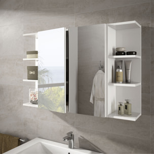 Mueble De Baño Camerino 2 Puertas Con Espejo