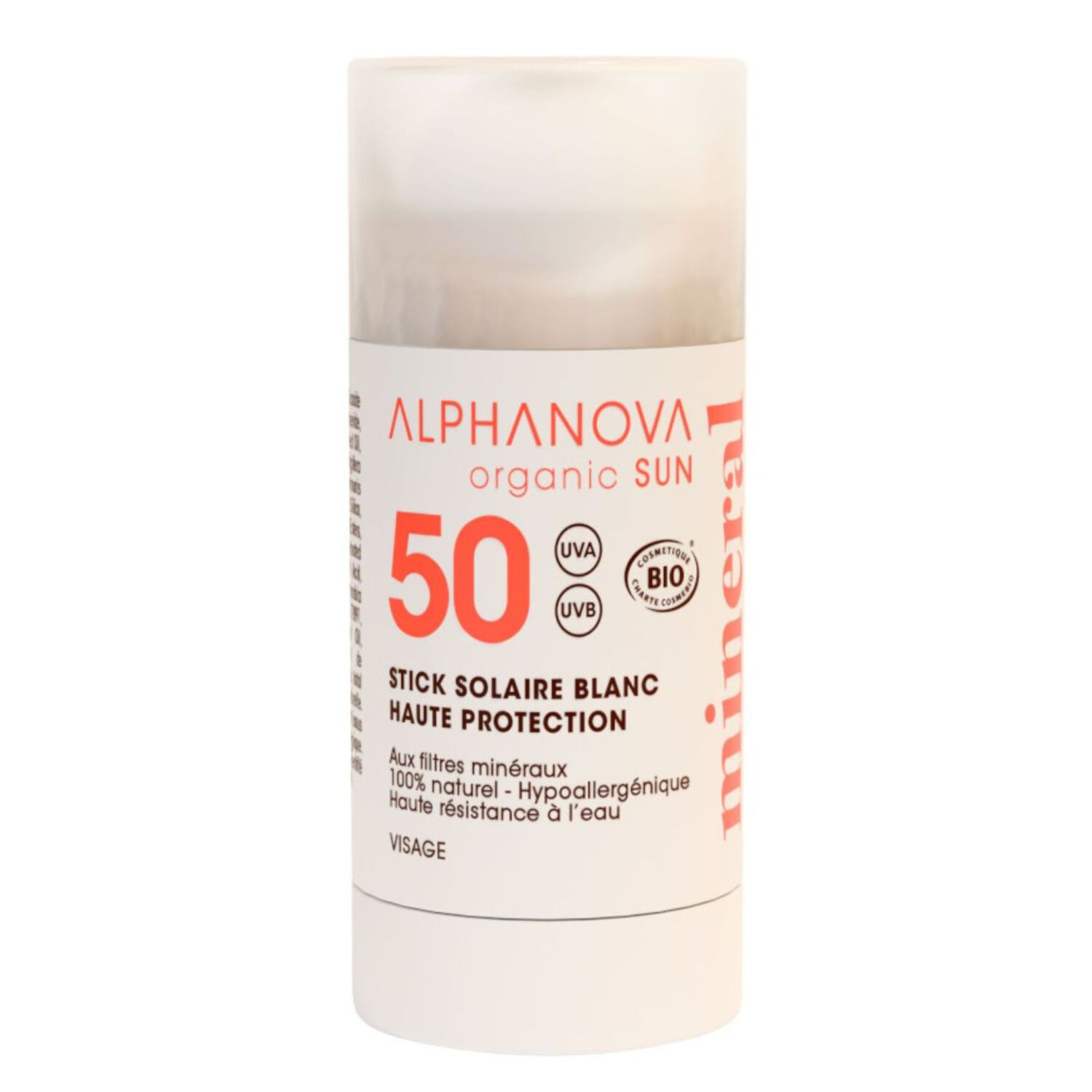 Mineral - Stick Solaire Blanc SPF 50
