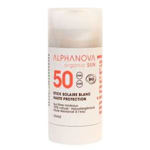 Mineral - Stick Solaire Blanc SPF 50