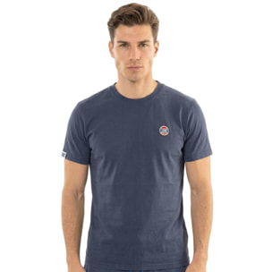 Camiseta de manga corta para hombre con lavado pastel