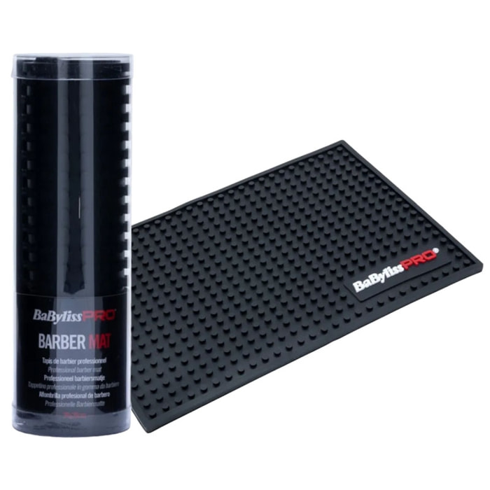 BABYLISS Pro Barber Mat Tappetino Professionale In Gomma 29x20cm