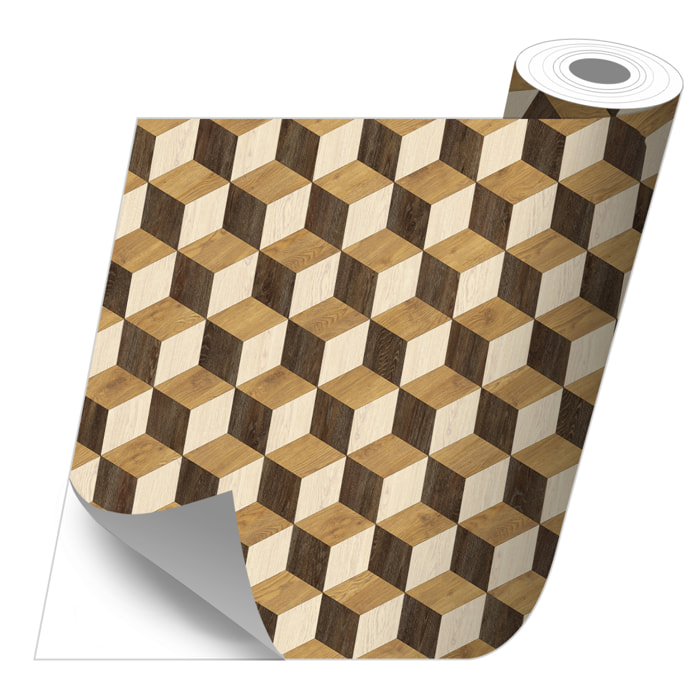 Stickers adhesivos de CERAMIKO - Cubos 3d 100x100