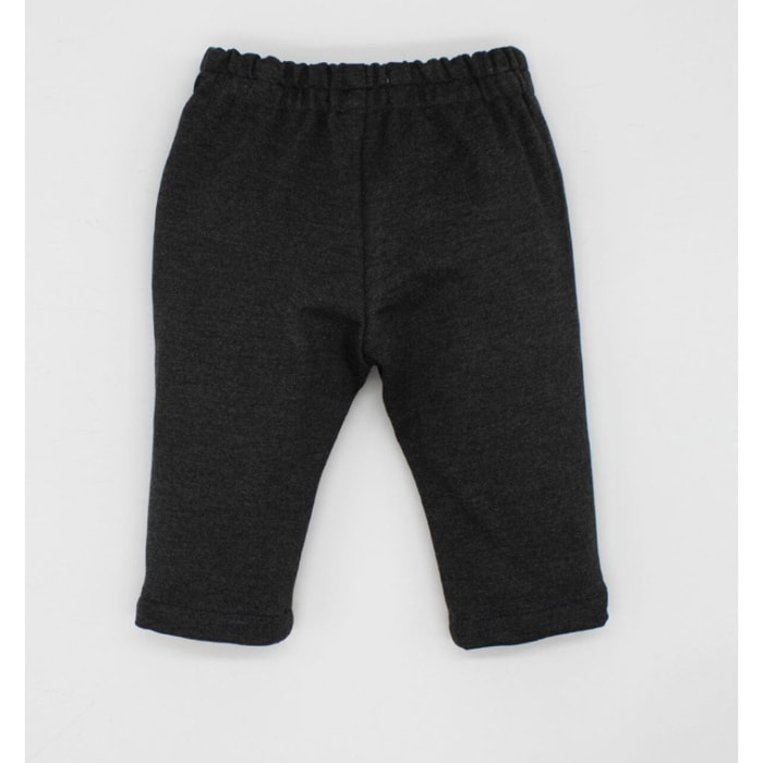 PANTALÓN PUNTO ROMA GRIS