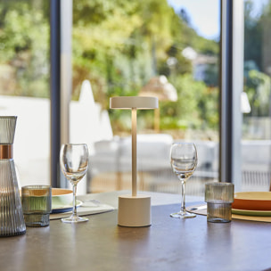 Lampe de table sans fil ROBY H30CM