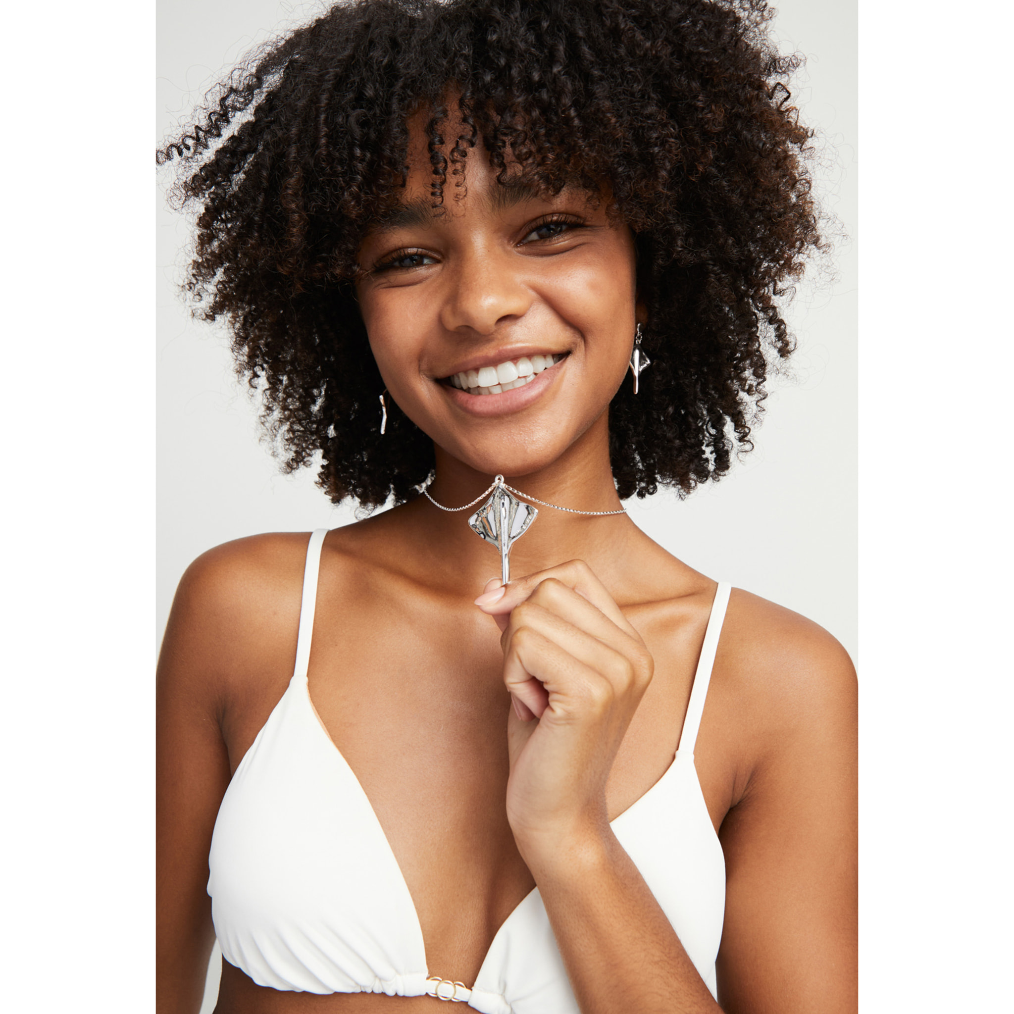 Colgante SER MAJESTUOSA PLATEADO U