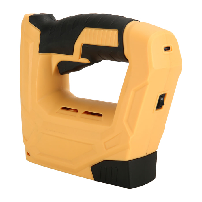 Pistola graffettatrice elettrica senza filo 4.2V 2000mAh. 30 graffette/minuto. Include 2000 graffette e 1000 chiodi.