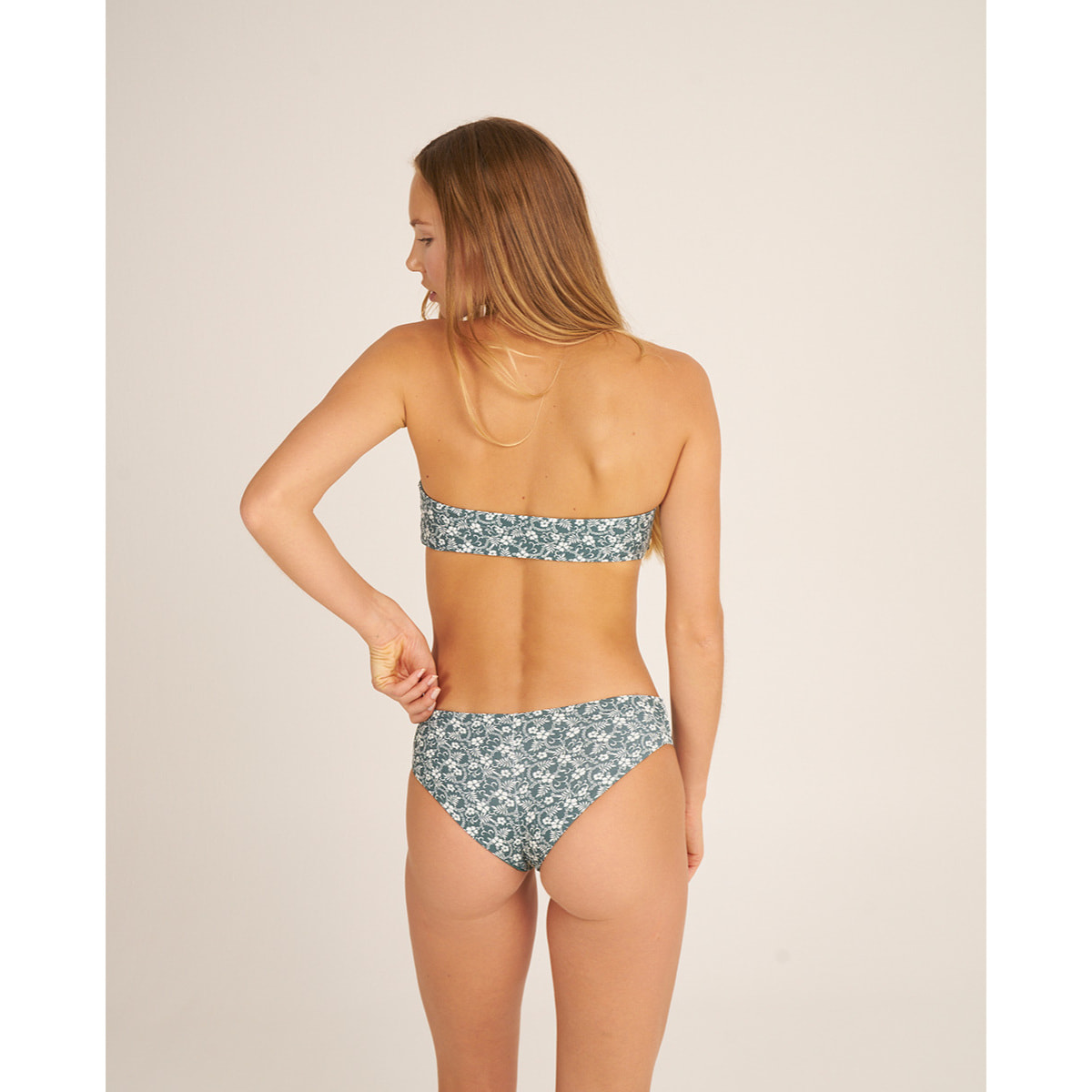 Top de bikini bandeau reversible